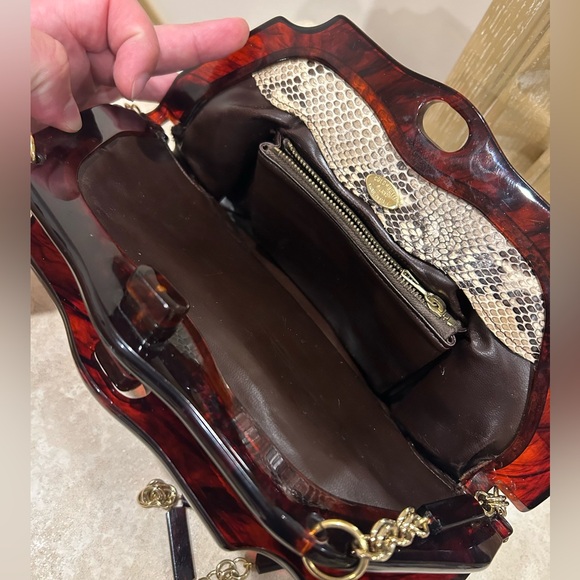 RARE & VINTAGE Colombetti Milano Snakeskin Bag. Great Condition - Picture 6 of 13